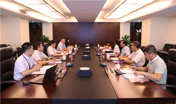 浙江省商貿(mào)業(yè)聯(lián)合會會長隋劍光一行到我司考察交流