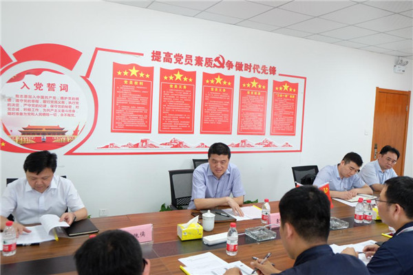 公司黨委書記、董事長袁仁軍一行赴中拓新材料慰問調(diào)研