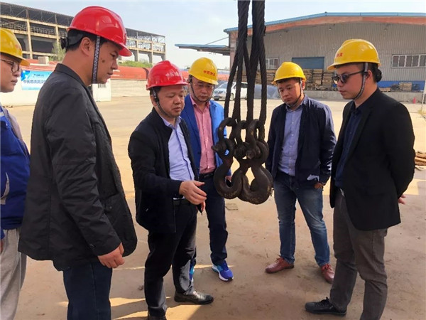 公司副總經(jīng)理徐愧儒一行赴武漢開展安全生產(chǎn)檢查