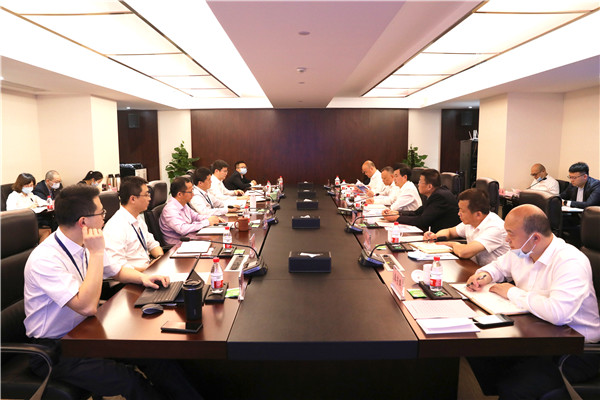 浙江省交通資源投資有限公司董事長吳偉一行到公司調(diào)研