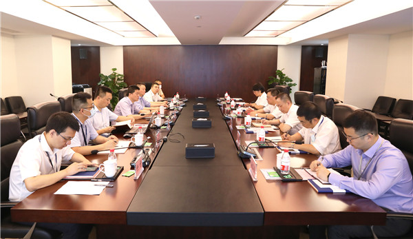 集團總經理詹小張一行到我司調研信息化工作