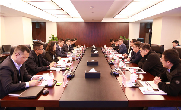 山東省膠州市市長畢維準(zhǔn)一行到訪我司