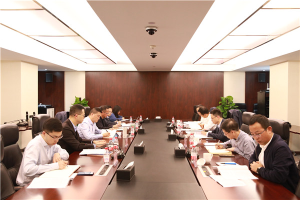 集團(tuán)公司黨委委員、副總經(jīng)理俞激一行到我司調(diào)研資金管理工作