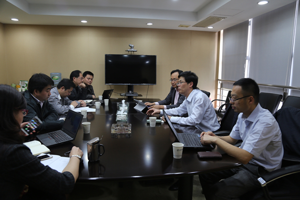 集團信息公司徐云彪總經(jīng)理來司考察交流