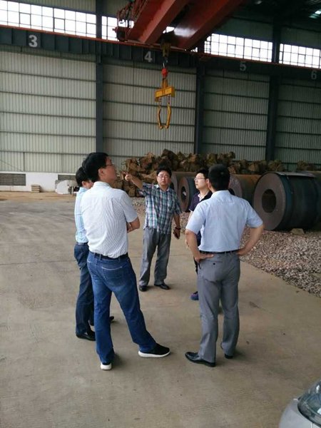 蕭山城投集團莫勤恒總經(jīng)理一行到訪我司