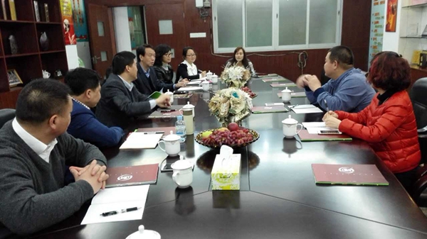 袁仁軍董事長一行前往佛山市金海輝煌不銹鋼集團(tuán)考察交流