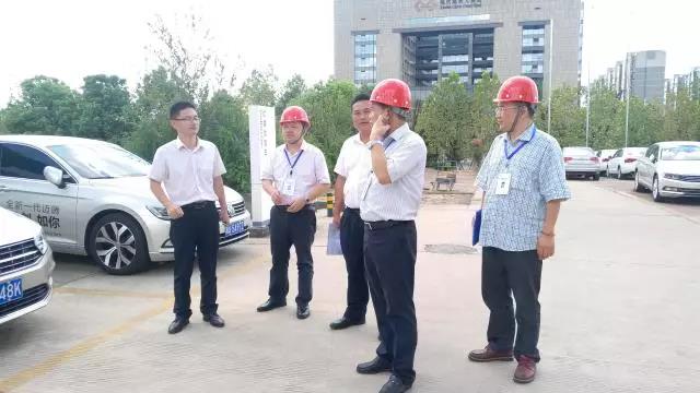 張端清總經理率隊開展安全大檢查督查活動